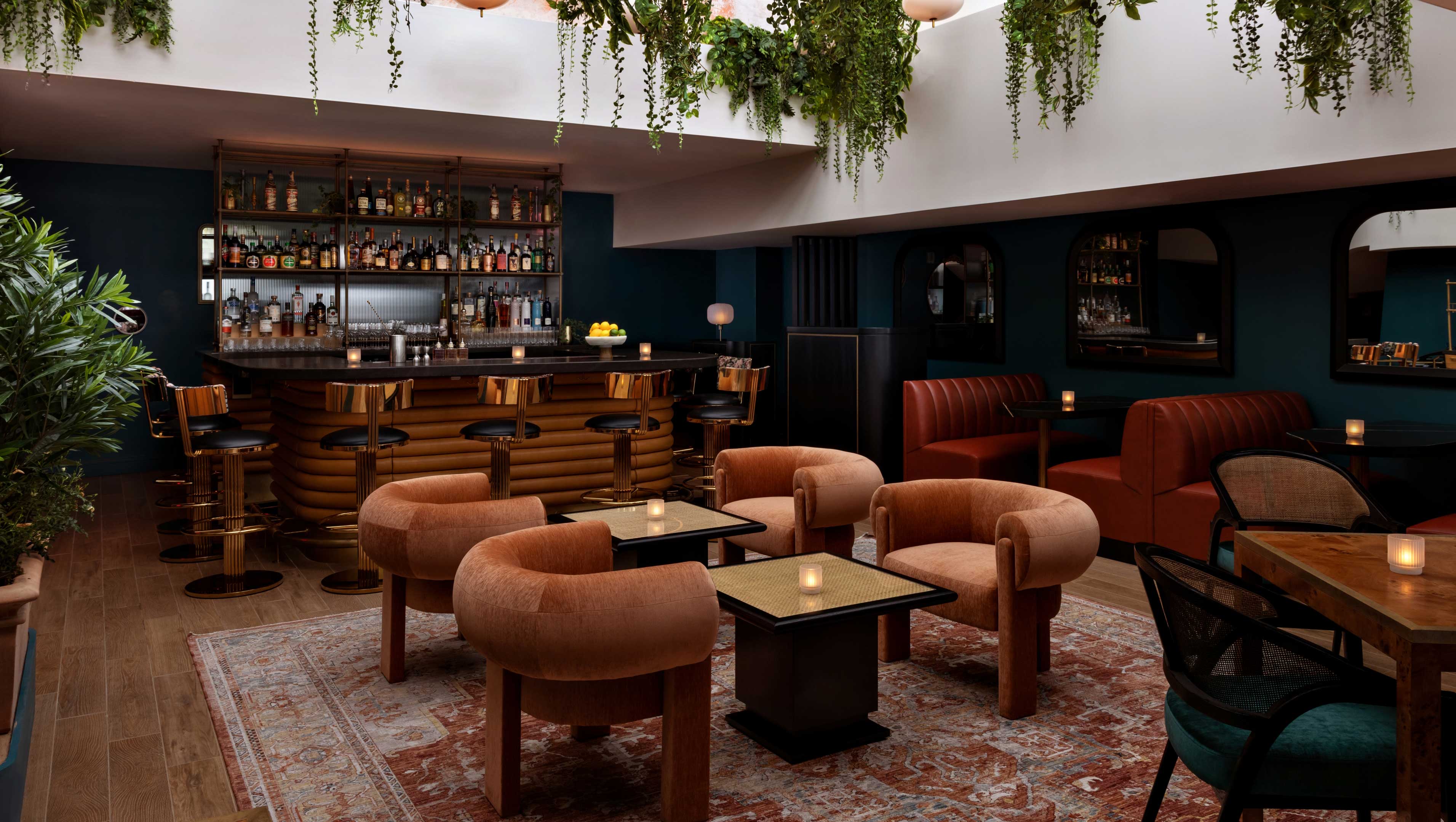 Seating a view of Bar at Bar Sprezzatura (please focus on the seating, not the bar