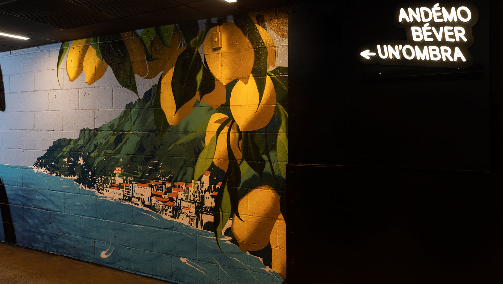 Bar Sprezzatura Entrance