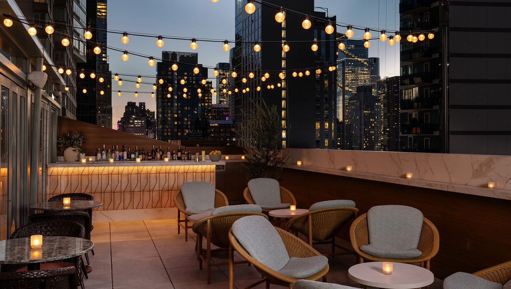 Evening View from Bar Sprezzatura